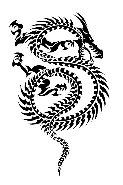 Dragon Tatoo by mauriliodna