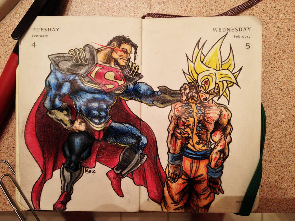 Goku instinto superior completo vs Superman Prime by JoaoAugusto34 on DeviantArt