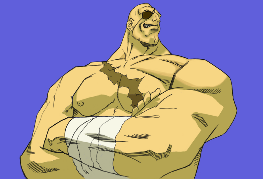 SFZA3 Sagat Victory HD Restored by Apoklepz