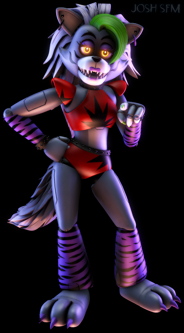 Fnafsb Roxy Eyes FNAF SB: Roxy Render Test by JoshSFM on DeviantArt