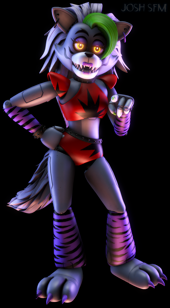 FNAF SB: Roxy Render Test by JoshSFM on DeviantArt