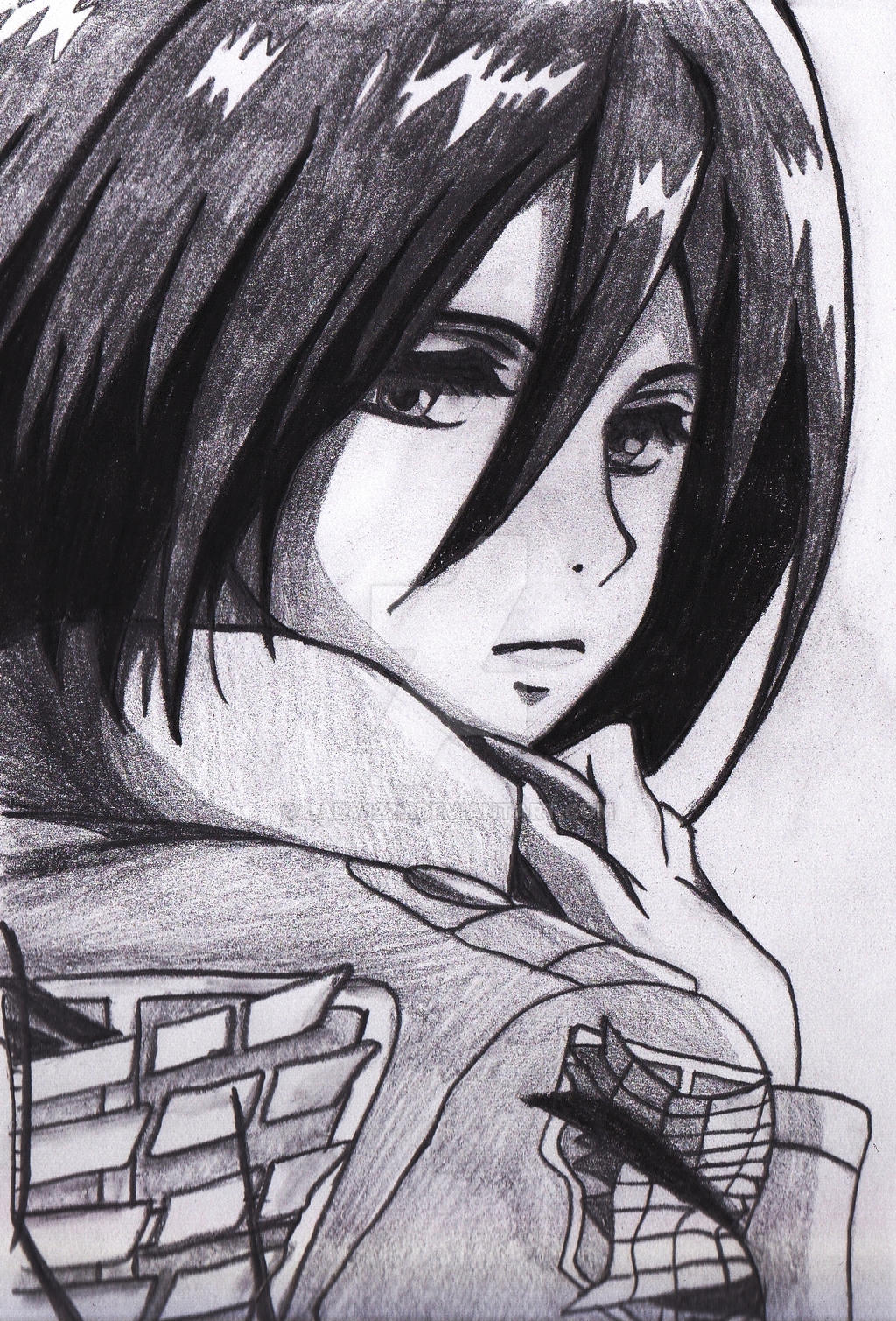 Mikasa Ackerman 2 by Lady1229 on DeviantArt