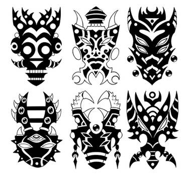 Wall of Masks 11