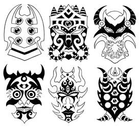 Wall of Masks 21