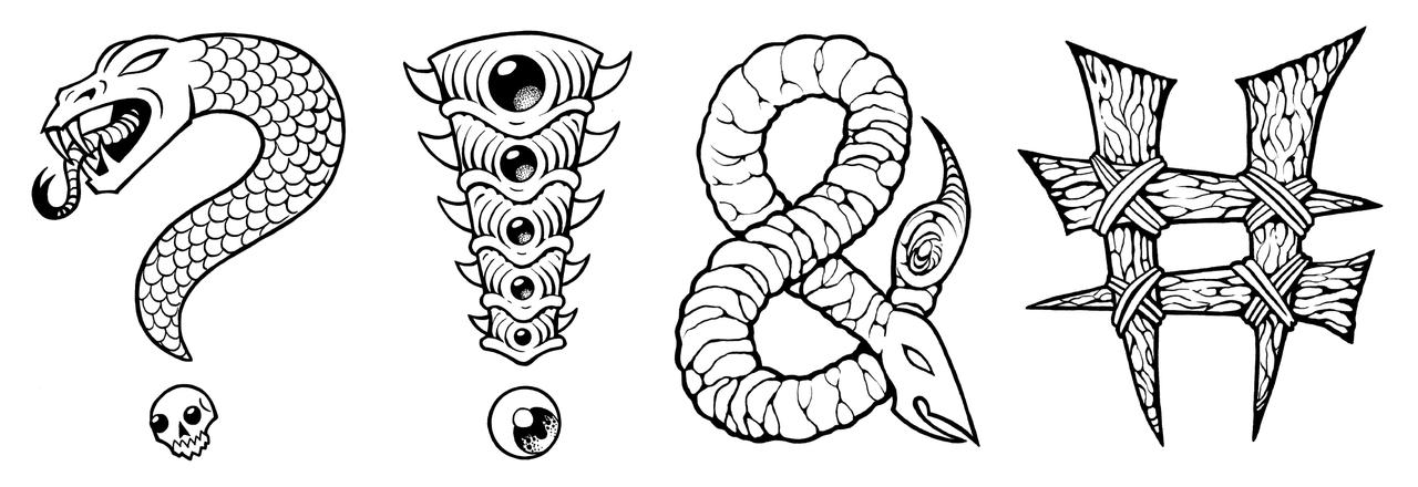 Infernal Symbols by Tillinghast23 on DeviantArt