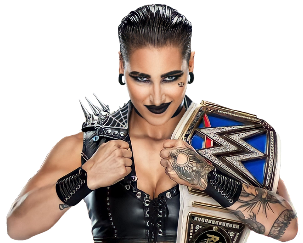 Rhea ripley smackdown womens champion render by TETSUYA82738 on DeviantArt