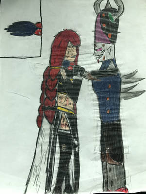 FT Canon and OCs: Lord Ghastler strangles Eileen by TitanXecutor