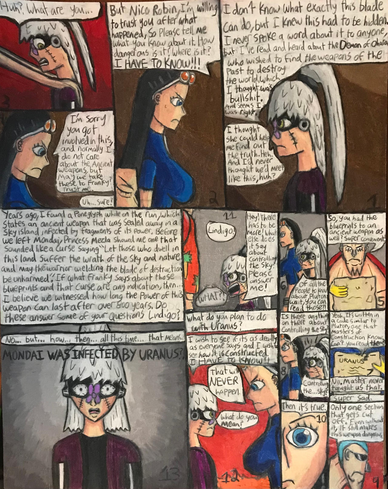 One Piece Lindigo Asks Robin About Uranus Pt 2 By Titanxecutor On Deviantart One Piece Lindigo Asks Robin About Uranus Pt 2 By Titanxecutor On Deviantart