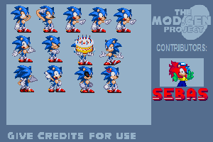 Modgen Project Sonic Modgen Sprite sheet by SebasCreepyGamer0 on DeviantArt