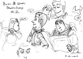 Buzz and Woody sketch dump 02