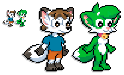 Kritter n' Zarry Pixels