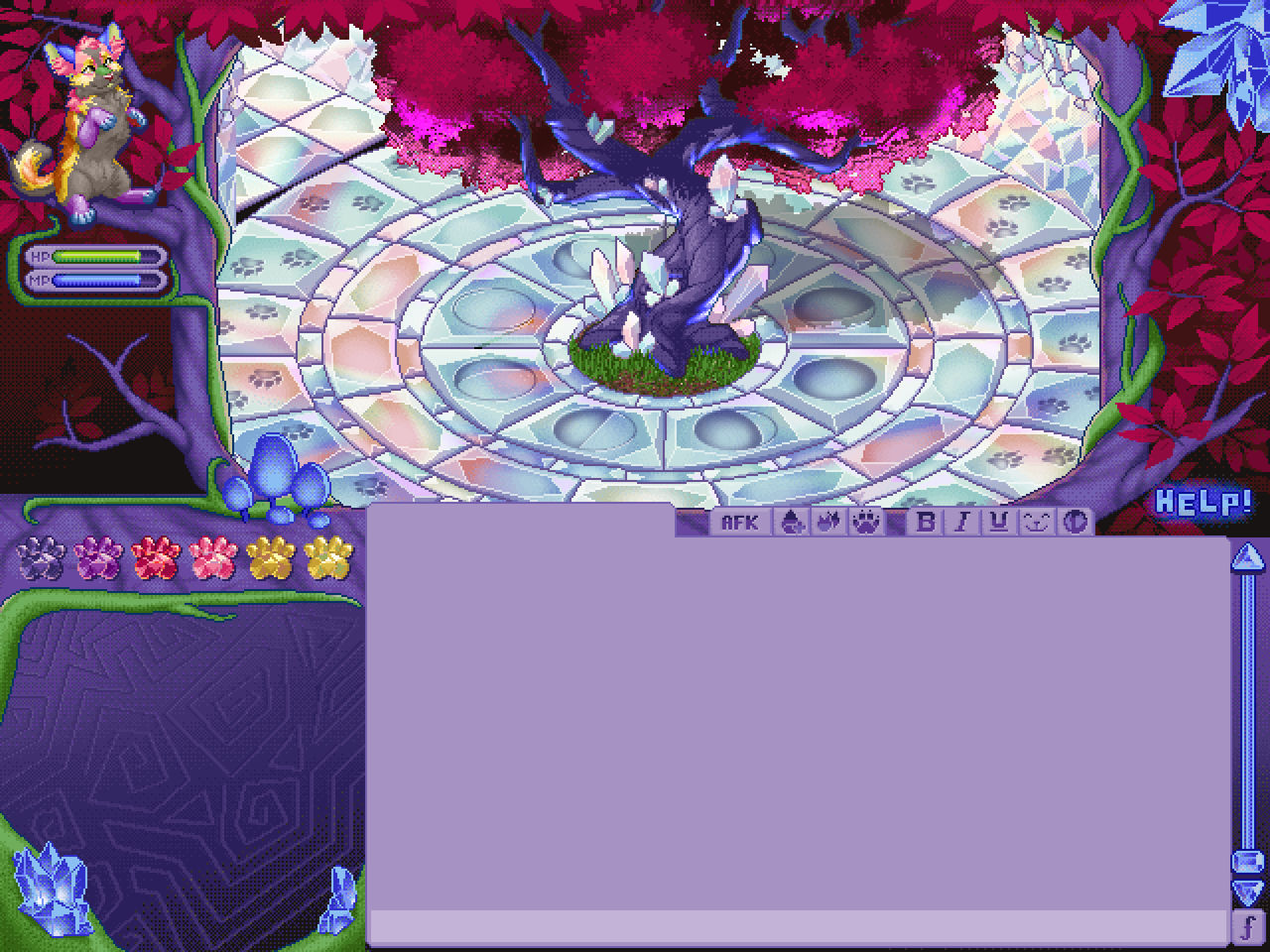 Commission - Velvet Bramble UI Skin by zarry on DeviantArt