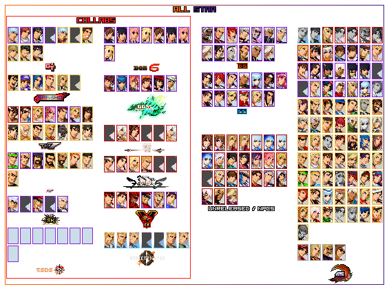 Every KOF AllStar Character in KOF '00/'01 Style by Kirishima-X on ...