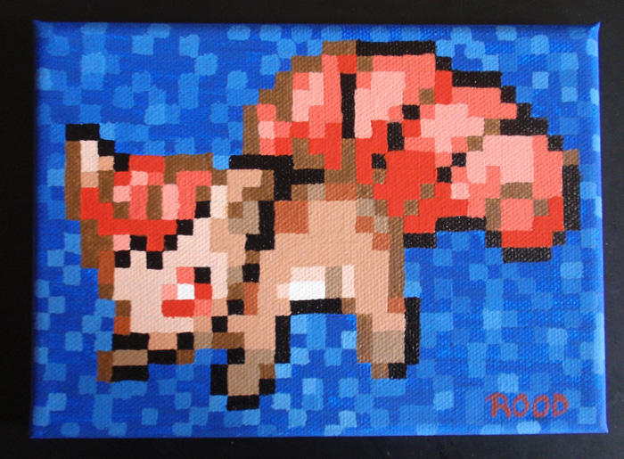 Vulpix pixel painting by captainaugust on DeviantArt