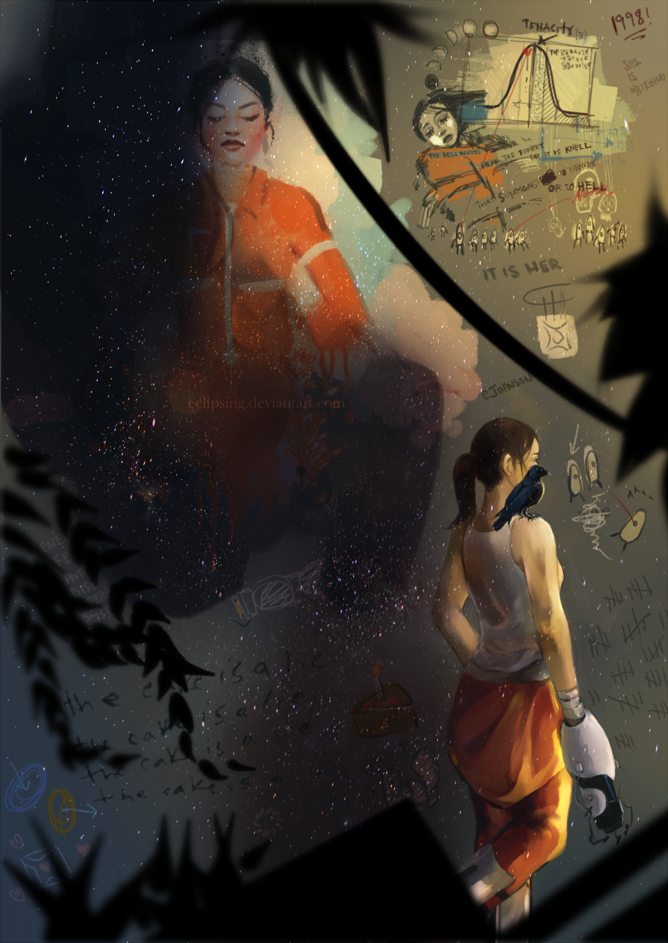 Portal Rattman Drawing Portal2 - Rattman's Cave by Eclipsing on DeviantArt