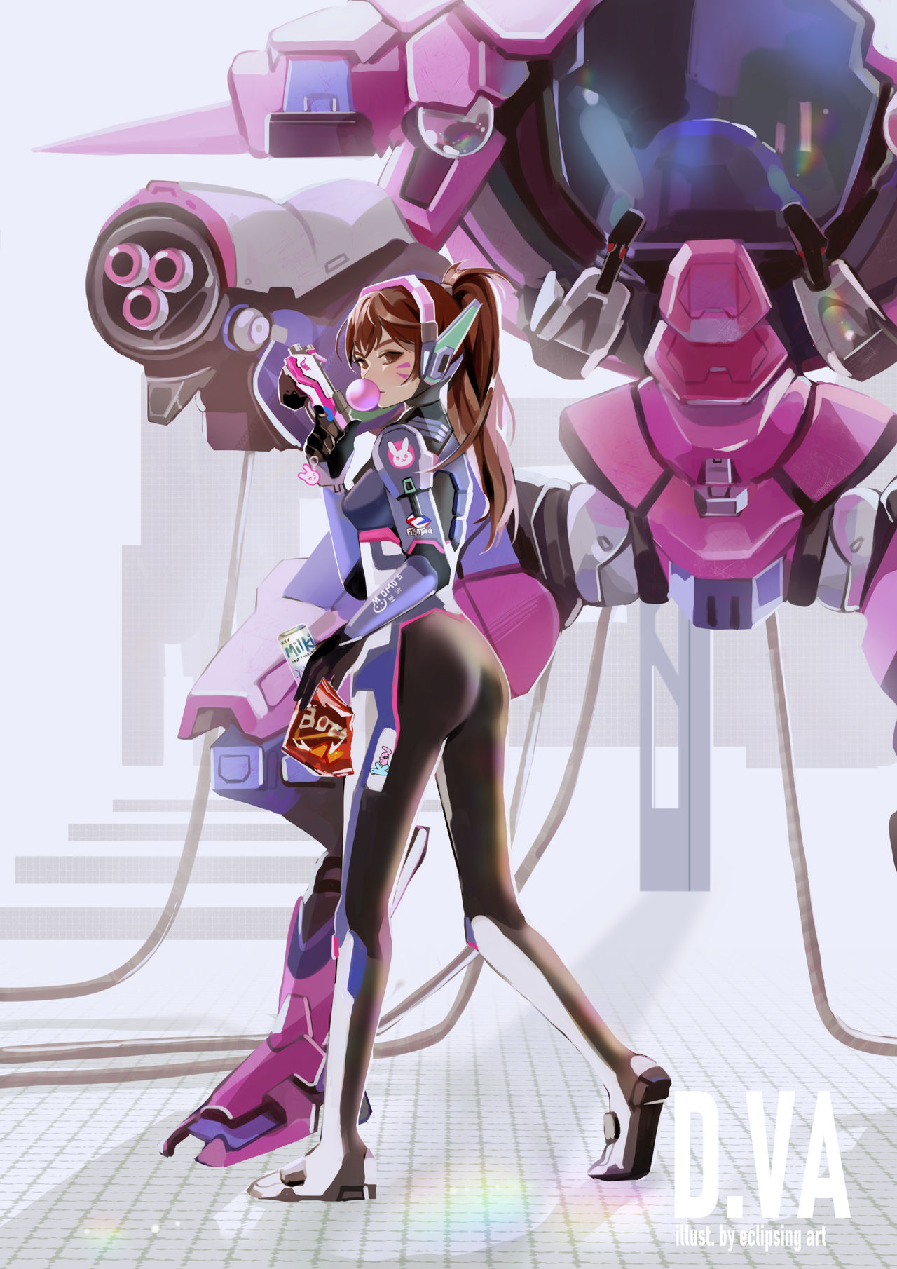 Making Dva Dva by Eclipsing on DeviantArt
