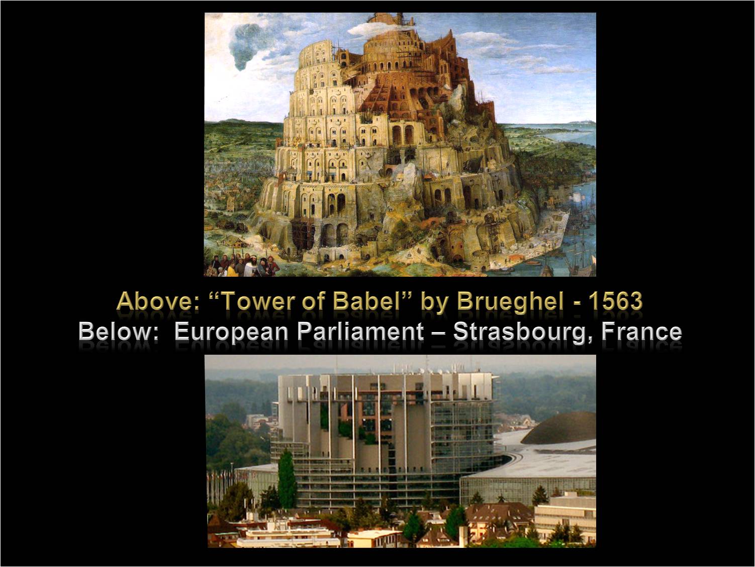 European Union Parliament 04 (Tower of Babel)