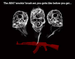 AK 47 Smokin Brush Set