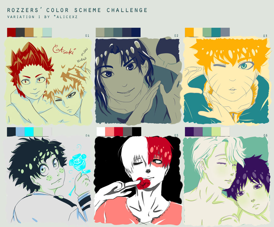 Color Scheme Meme (Variation) by talanarec on DeviantArt