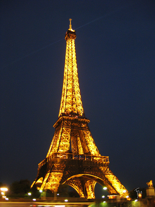 Paris at night