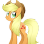 Applejack With Her Mane down