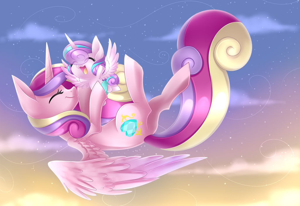 Cadence and Flurry Heart + Speedpaint