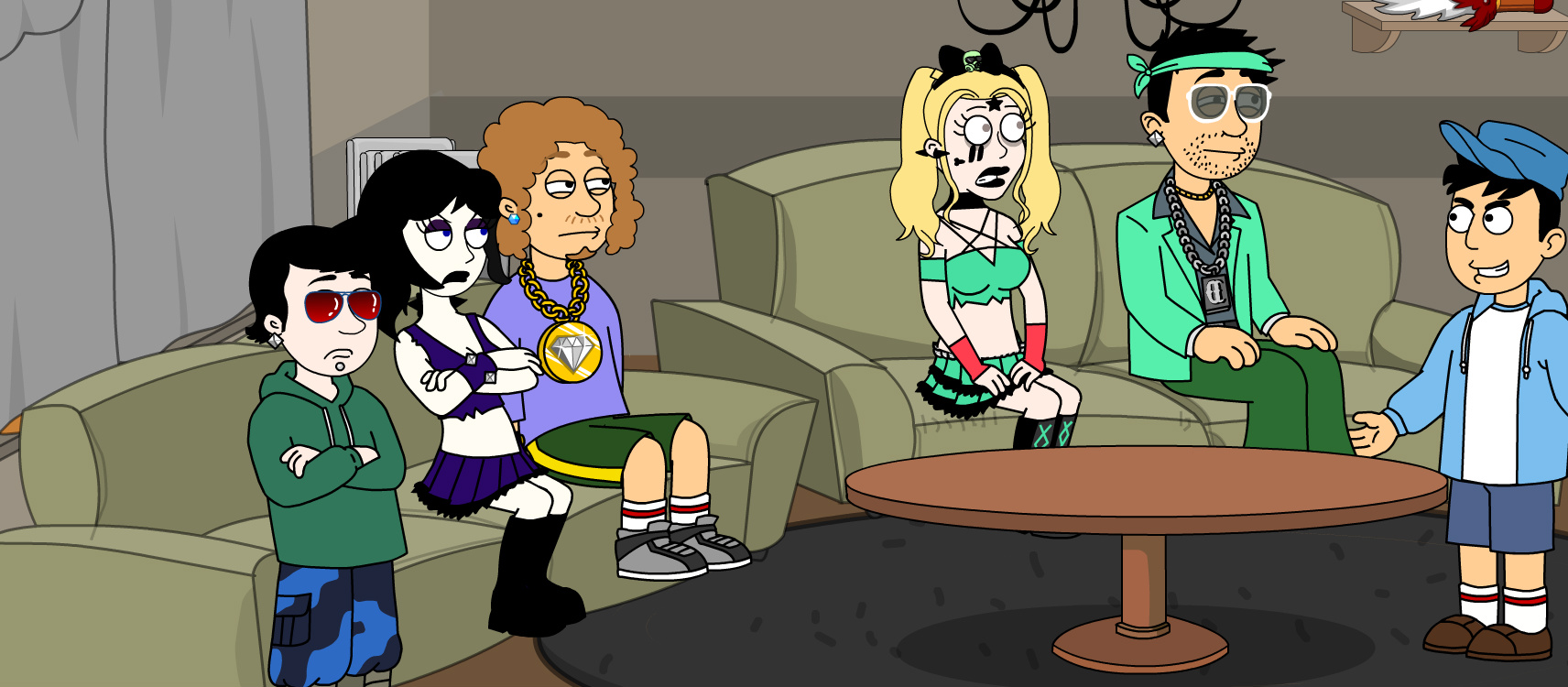 An Average Meeting With Tripp And His Gang by KingRay157 on DeviantArt