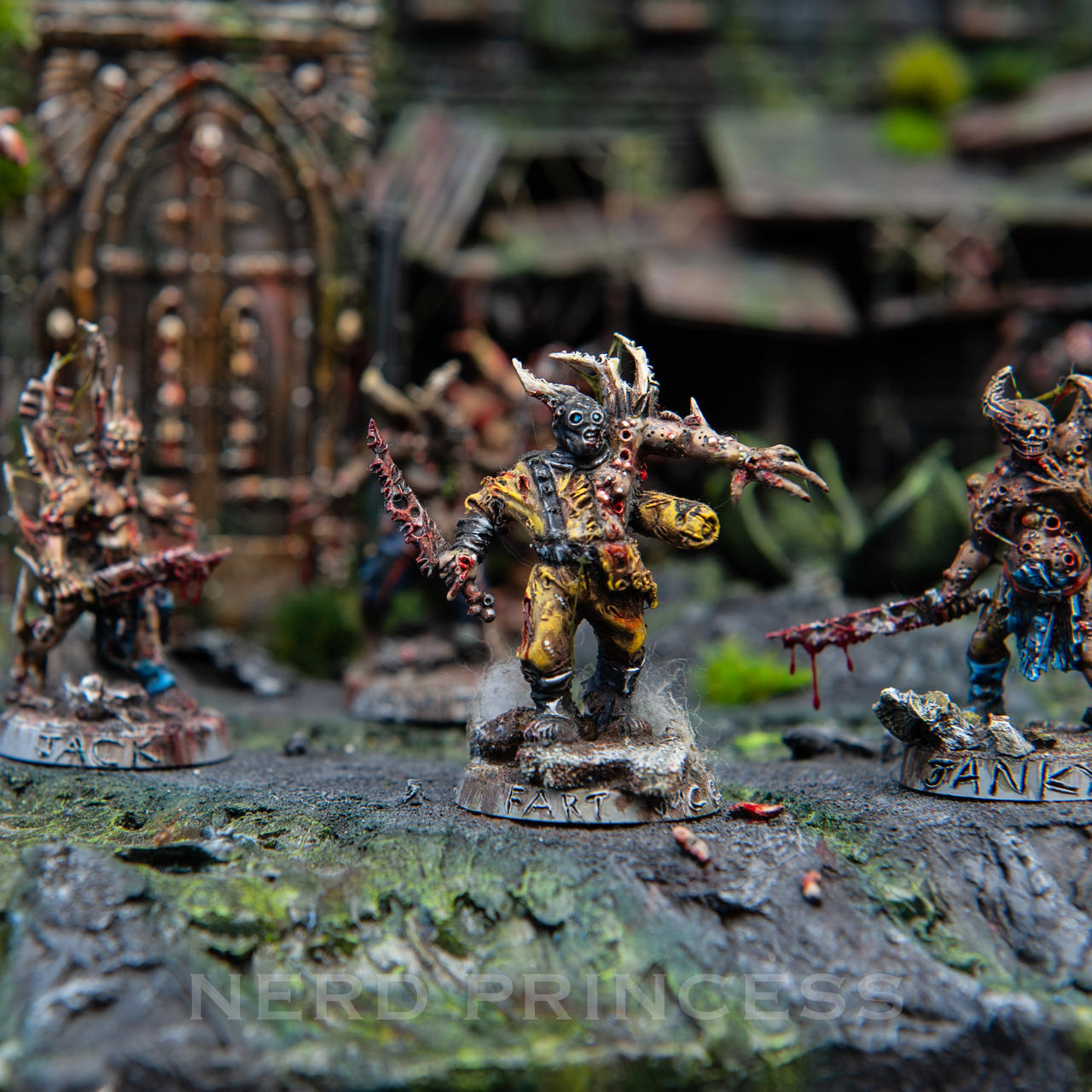 Warhammer 40k Death Guard Army - Poxwalkers by ielear on DeviantArt