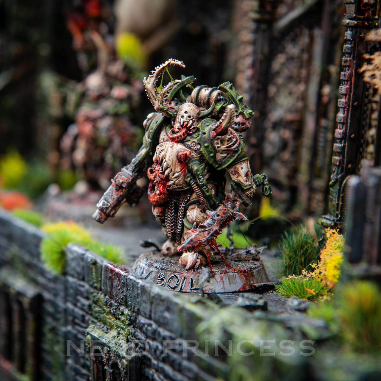 Warhammer 40k Death Guard - Plague Marine by ielear on DeviantArt