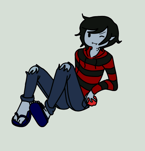Marshall Lee Chilling by purple23cutie on DeviantArt