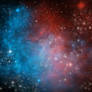 Red and Blue Space