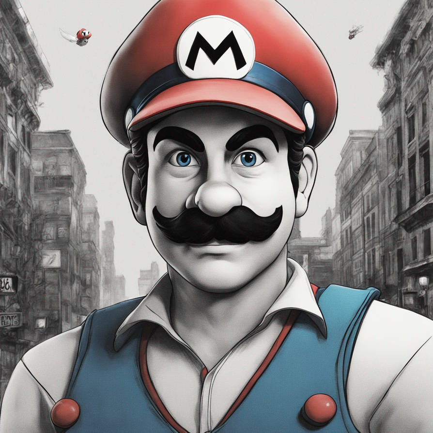 Hyper Mario 24 Hyper realistic Mario by ugkjcktxkcgxgo on DeviantArt