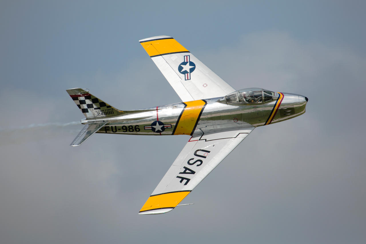 North American F-86F Sabre.