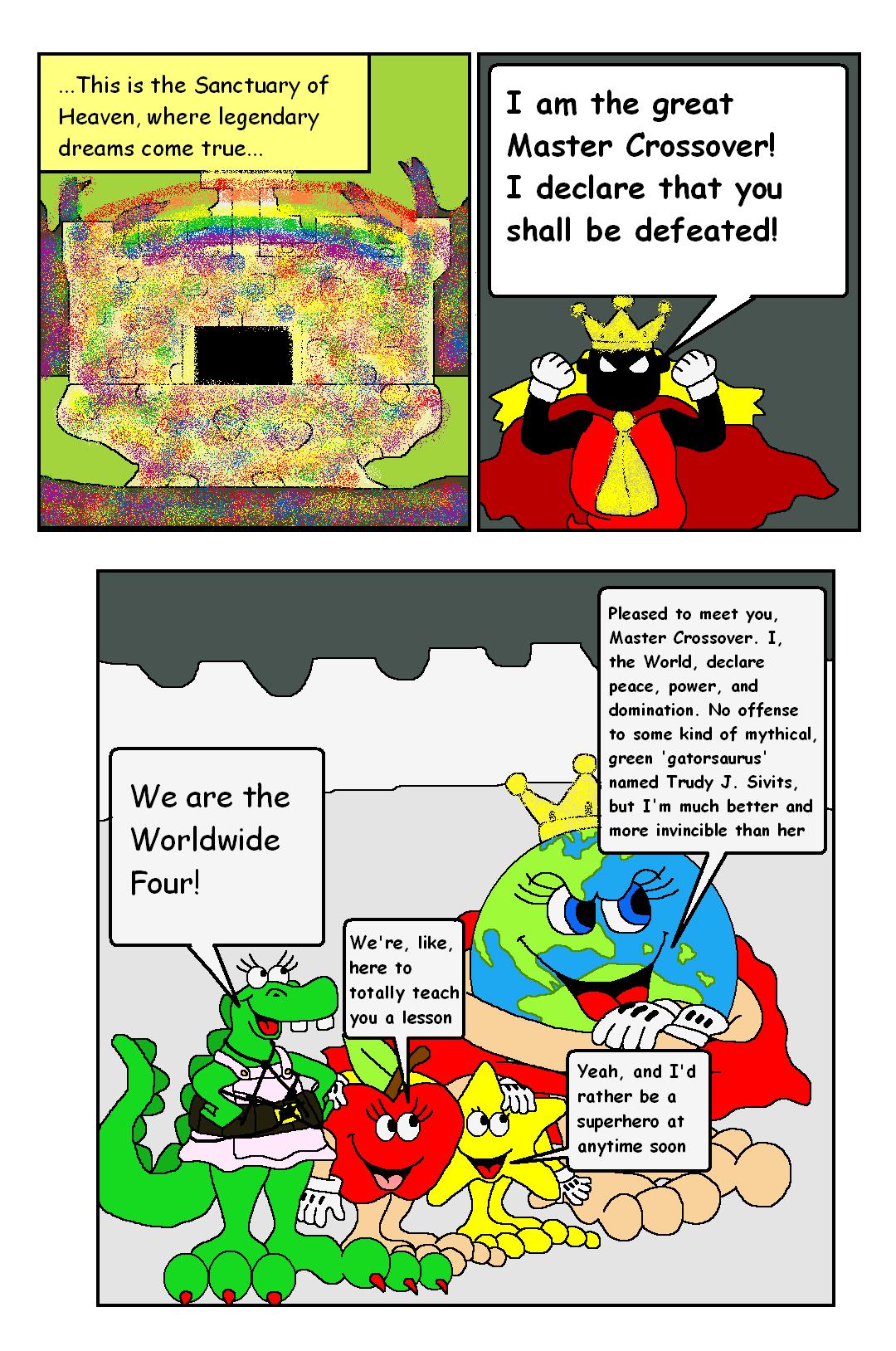 Crossovers Comic Book Page 14 by trudy-alligator on DeviantArt