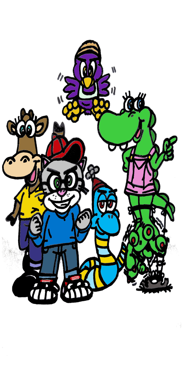 Edmark Characters The Edmark House Series Crew by trudy-alligator on DeviantArt