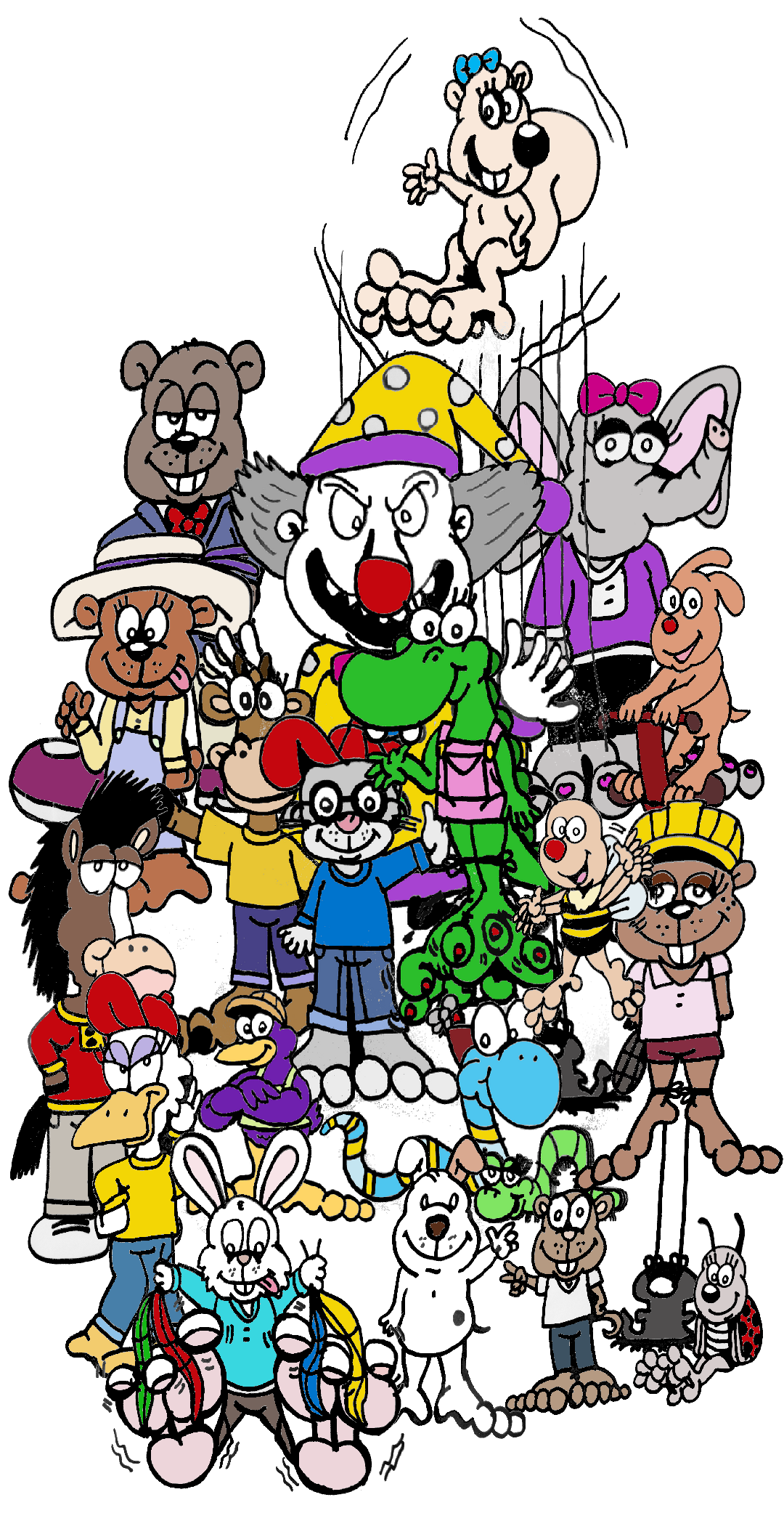 Edmark Learning House (20 characters PNG clipart) by trudy-alligator on ...