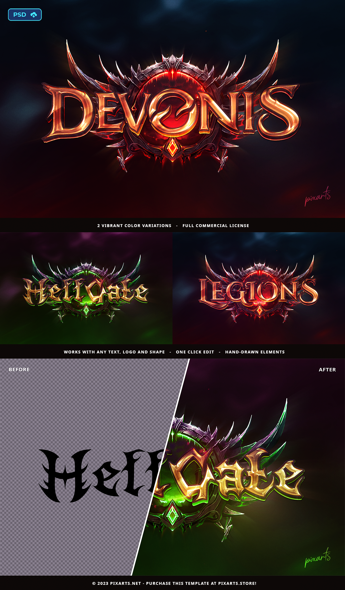 Fantasy Game Logo - Guild Starter by pixartsnet on DeviantArt