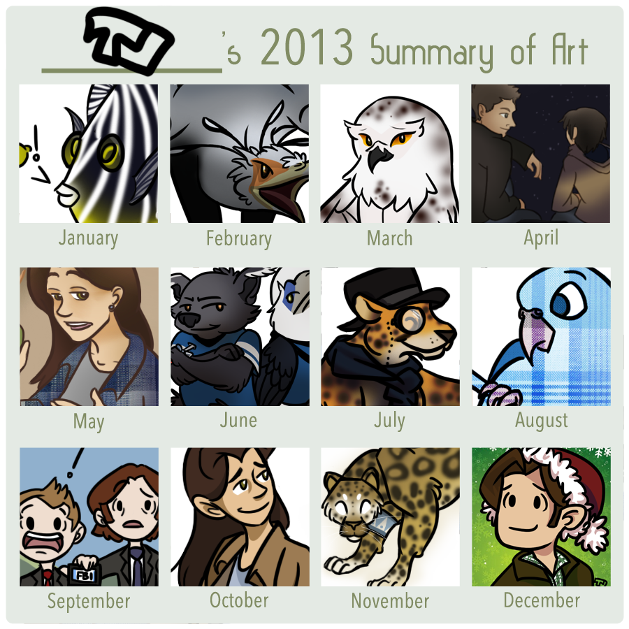 2013 Art Summary Meme