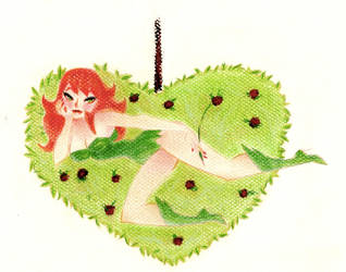 Happy Valentine (Poison Ivy fan art) 2