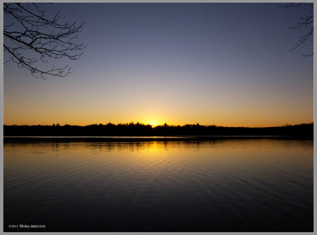 Small Sunst Picture Just a Simple Sunset by Mogrianne on DeviantArt