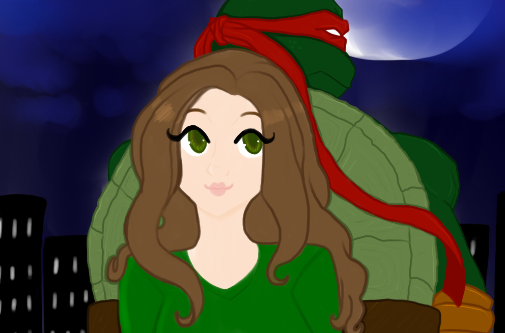 Raph Rooftop Rooftop: Raph and Erin by justalilwriter on DeviantArt