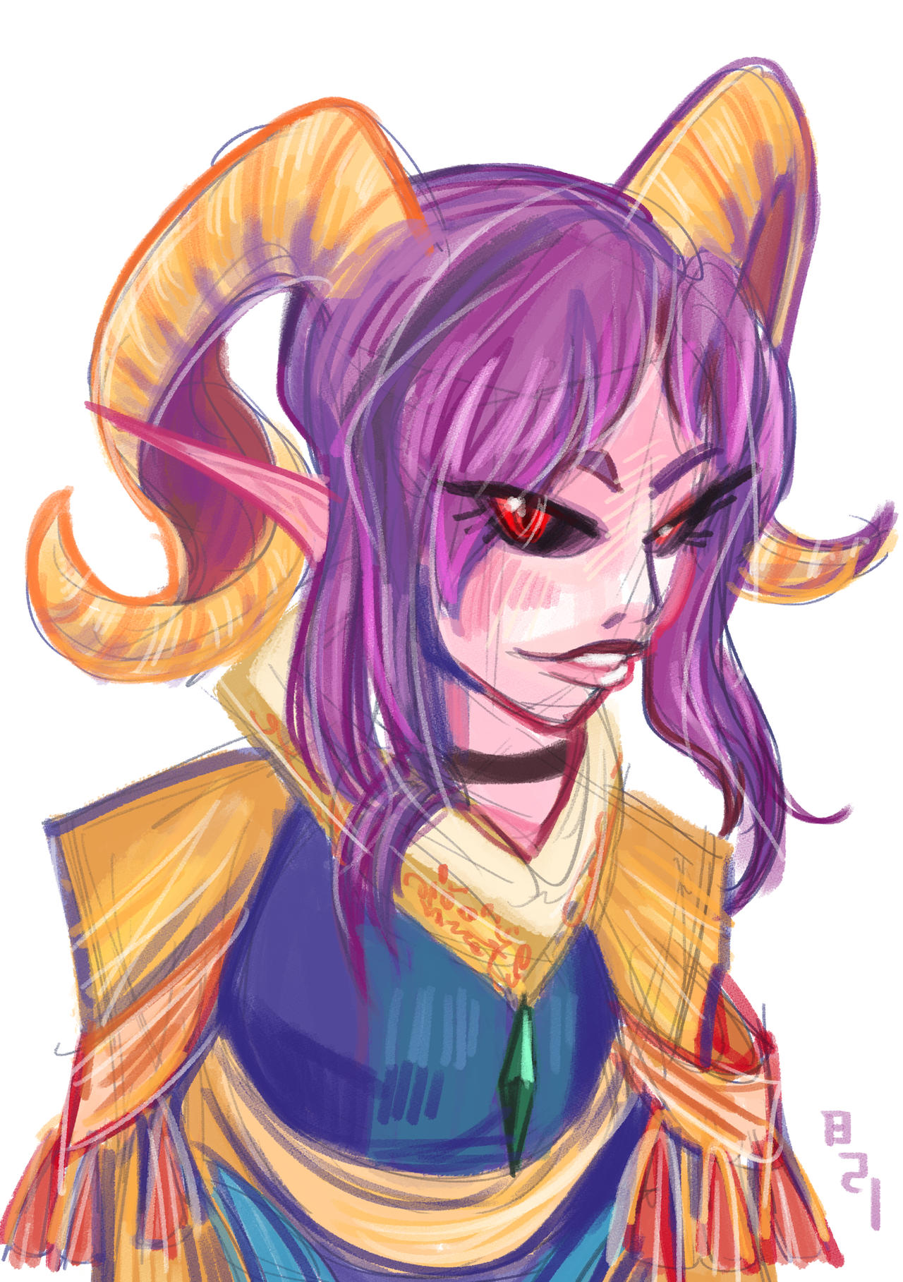 Art Fight 2021 - 01 by ovaettr on DeviantArt