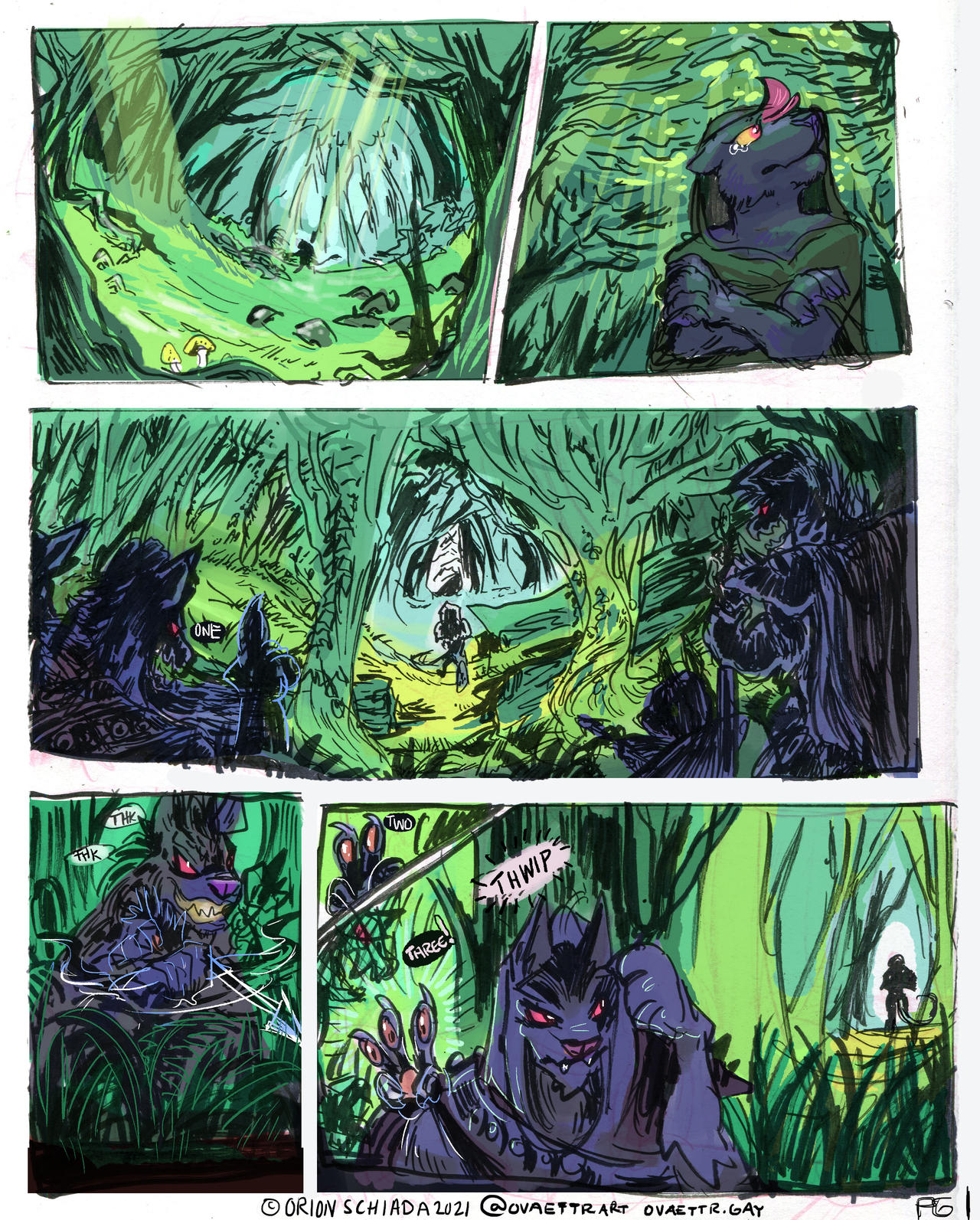 Nova Pyxis' Origin Story (Page 1) by ovaettr on DeviantArt