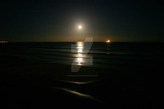 The moon the boat and the village