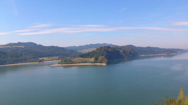 Lake and trees