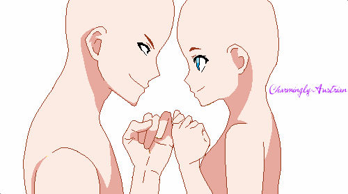 Holding Hands Base by Charmingly-Austrian on DeviantArt