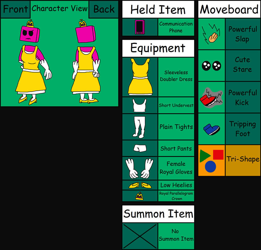 Base Form Character Requeverse Character 75 - Mariazoid (Base Form) * by Emmie2536 on ...