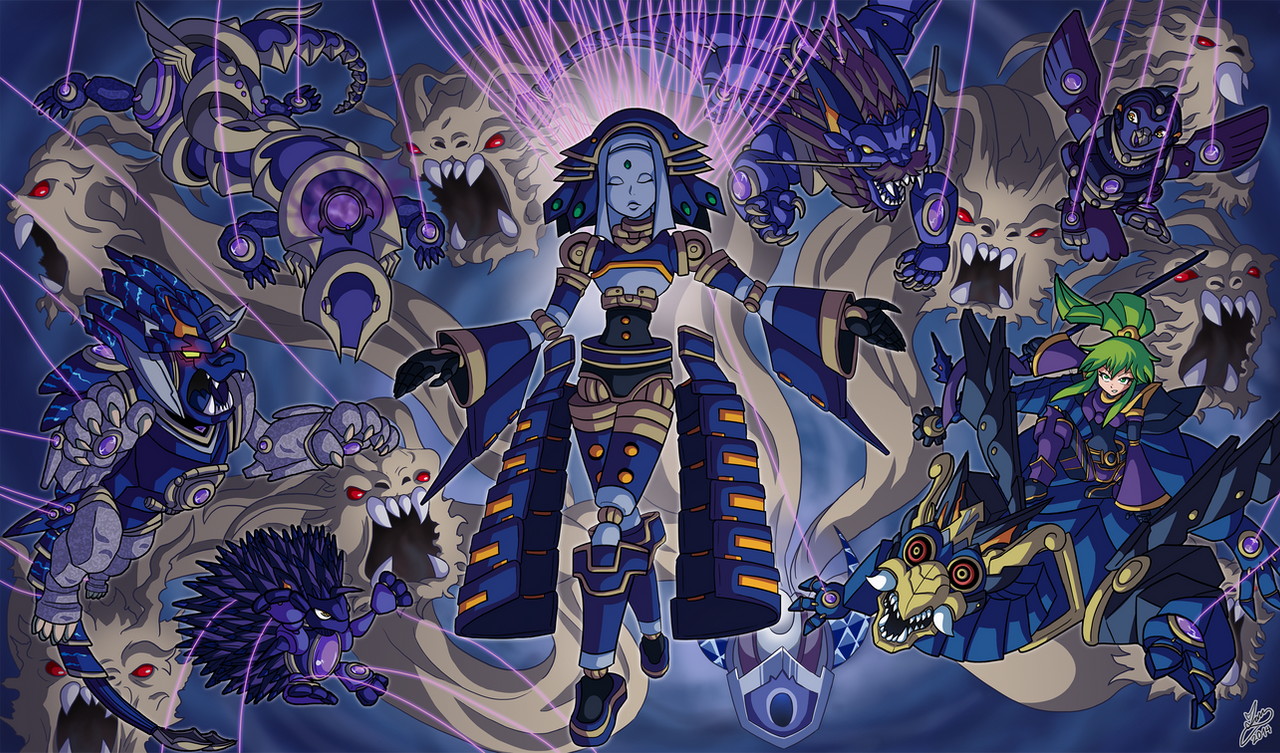 Shaddoll Core Yu-Gi-Oh! Shadoll Commission by IanDimas on DeviantArt