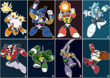 Daily Rockman - Rockman 10 Robot Masters