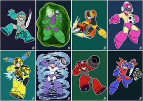 Daily Rockman - Rockman 11 Weapon Forms